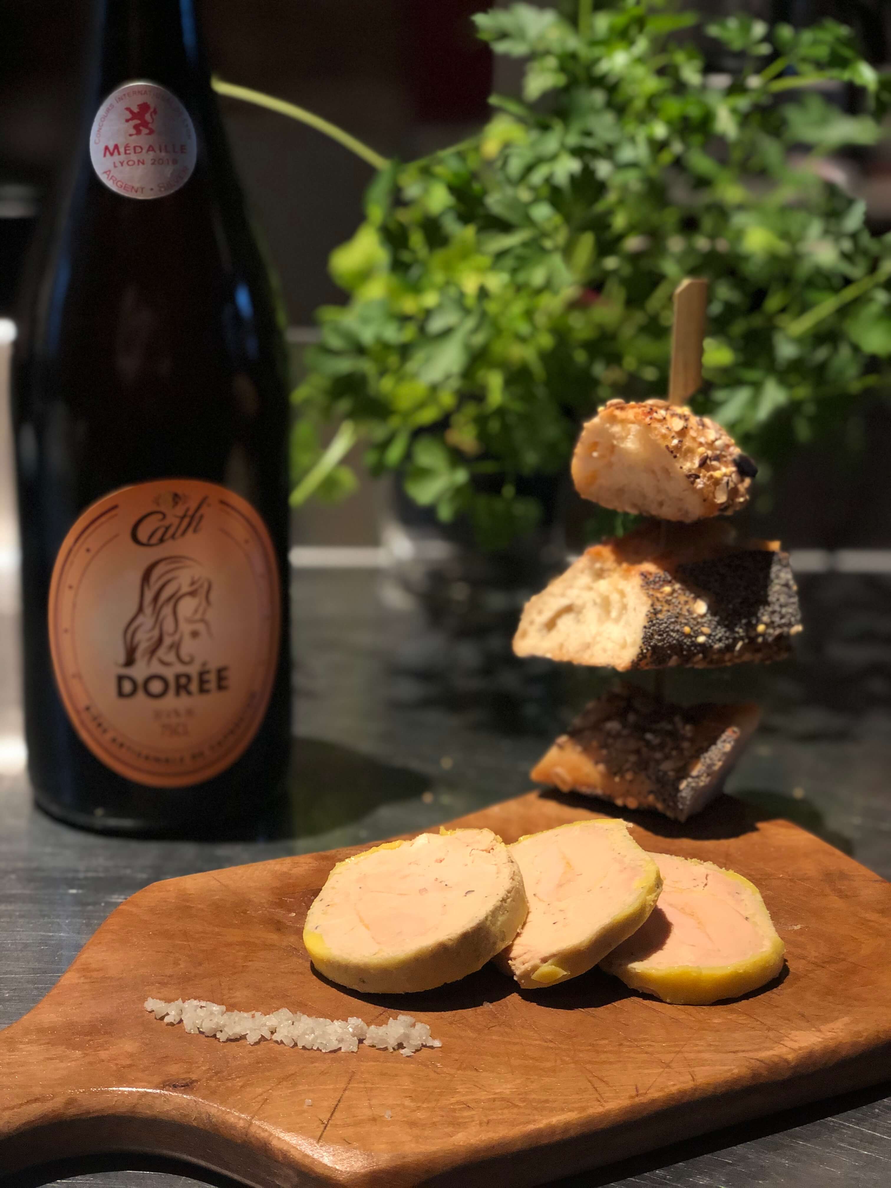 foie gras à la bière
